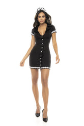 Mapale 60021 Flirty French Maid Kostüm, nur Farbe